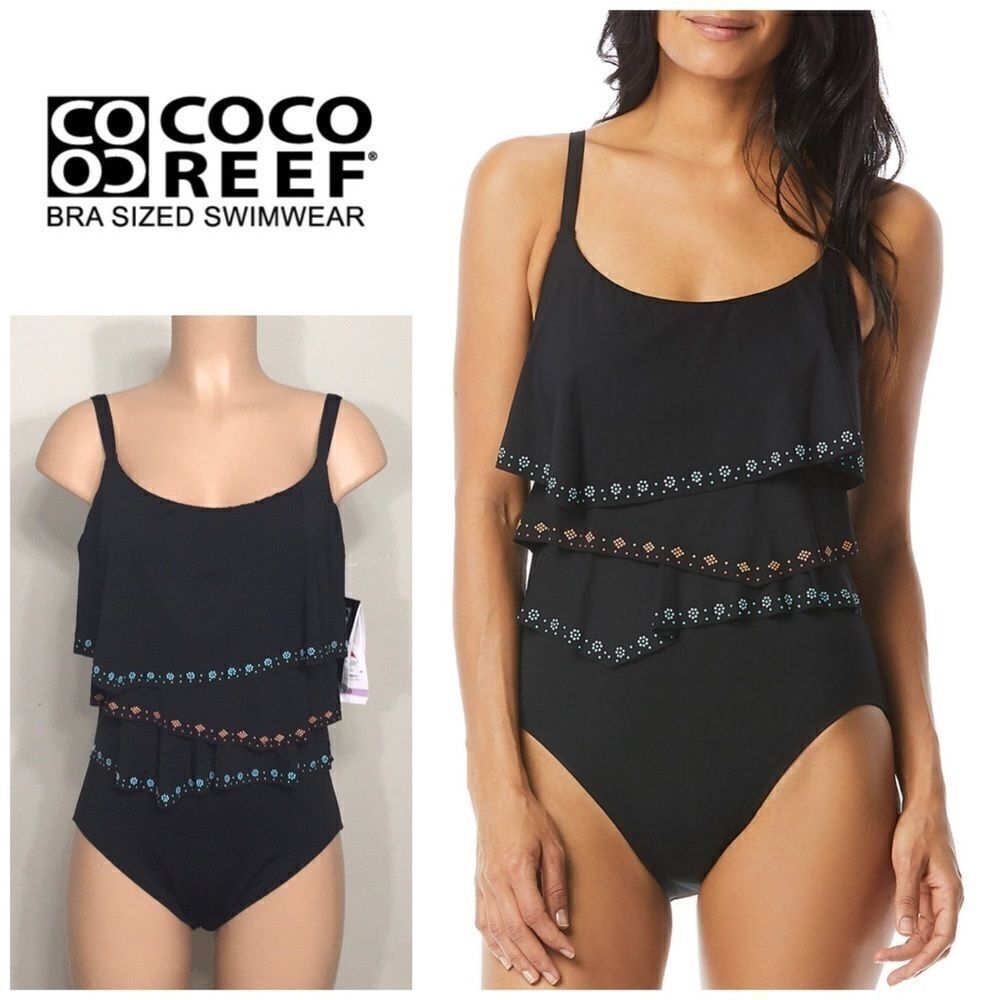 COCO REEF tummy control swimsuit. NWT - Picture 1 of 12